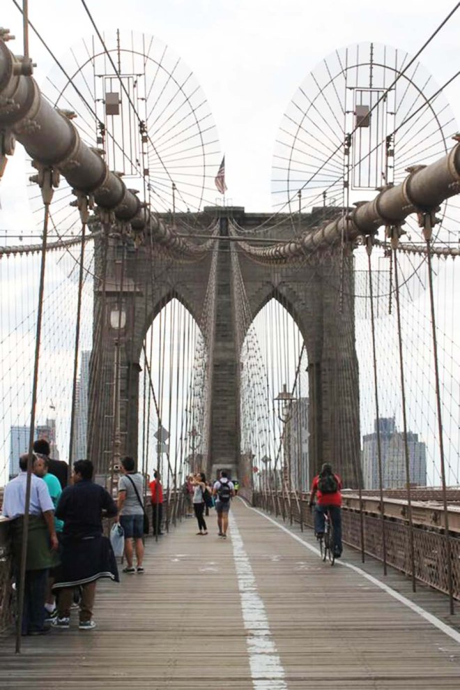 NYC City Guide | Crossing the Brooklyn Bridge | Cake + Whisky