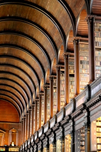 Trinity College Library's Long Room, Dublin