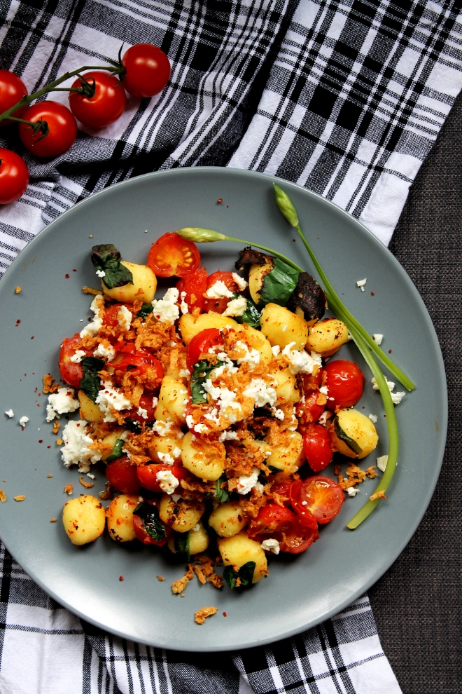 Spring gnocchi with tomatoes and wild garlic | Cake + Whisky