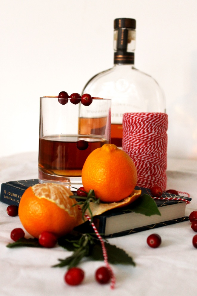 Festive old fashioned ● Christmas cocktail recipe ● Cake + Whisky
